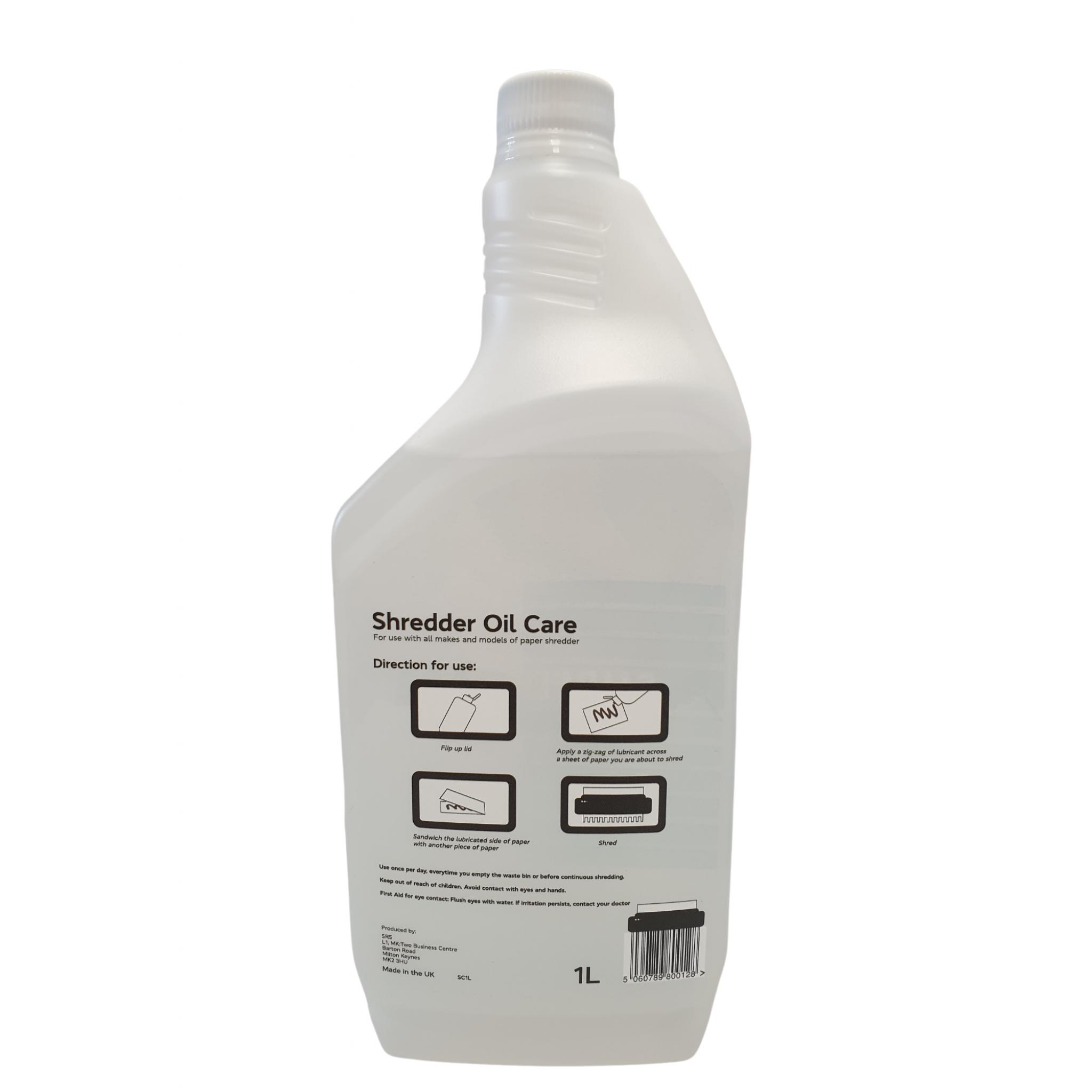 1 Litre Shred Care Shredder Oil
