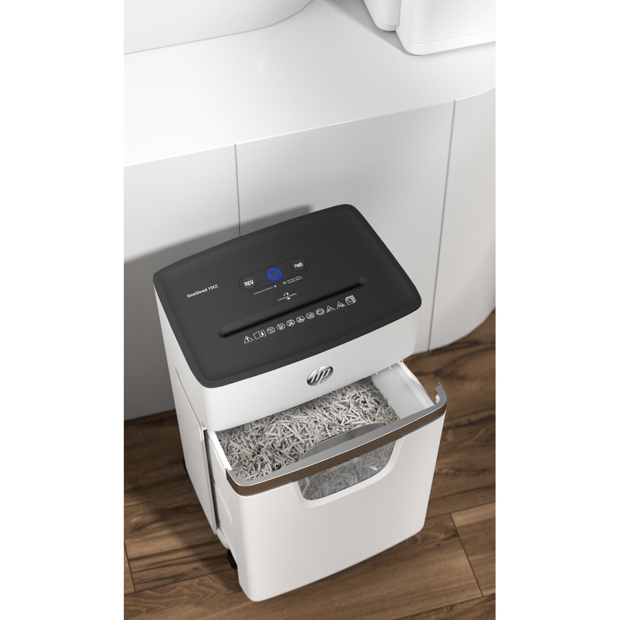 HP OneShred 15CC 4x35mm Cross Cut Shredder